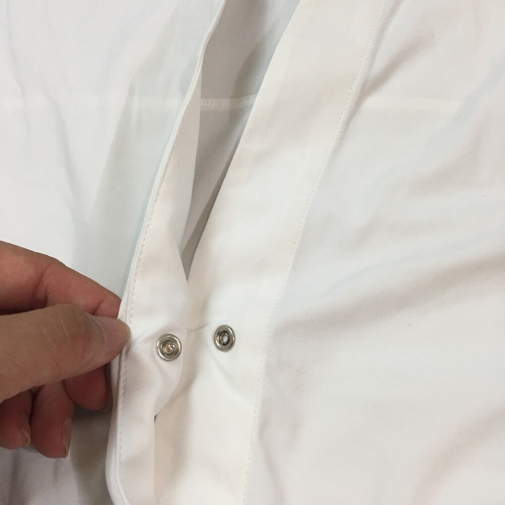 Aday Something Borrowed Slim White Button Down Sh… - image 4